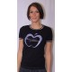 T -Shirt Buras noir