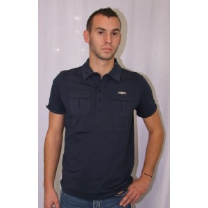 Baci & Abbracci T-shirt UO18-09 Bleu