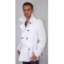 Trench Coat IMD512 Blanc