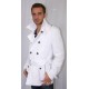 Exibit Trench Coat IMD512 Blanc