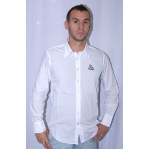 Chemise Baci & Abbracci Larry Blanche