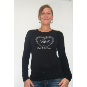 Baci & Abbracci T-Shirt 7745 Noir