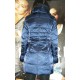 Phard Doudoune longue Garlic Bleue